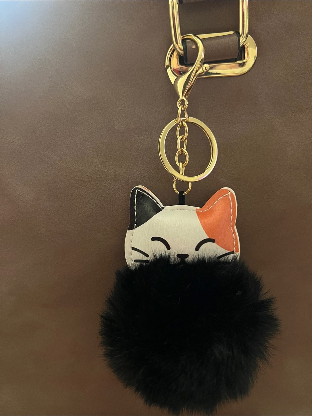 π₯Cute Cat Pom Pom Keychain - All Assorted Colors - Picture 5 of 12